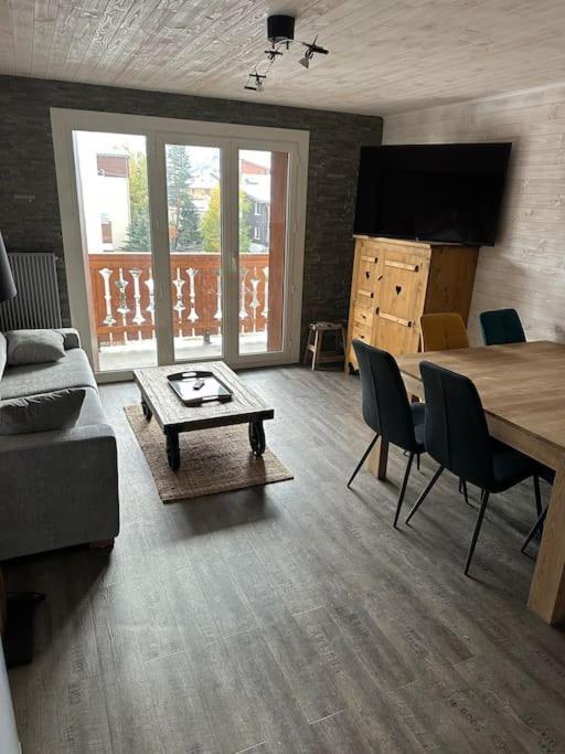 Au Myosotis, Cosy Au Pied Des Pistes Avec Vue Et Coeur De Station Appartement Les Deux Alpes Buitenkant foto